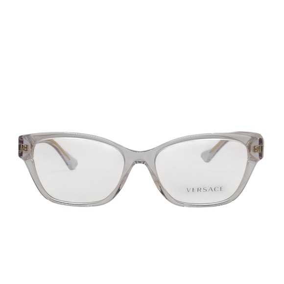 Versace Accessories - Versace VE3344 148 Women's Crystal Full Rim Cat Eye Eyeglasses 54mm